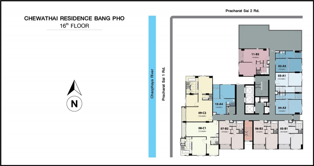 ผังชั้น 16