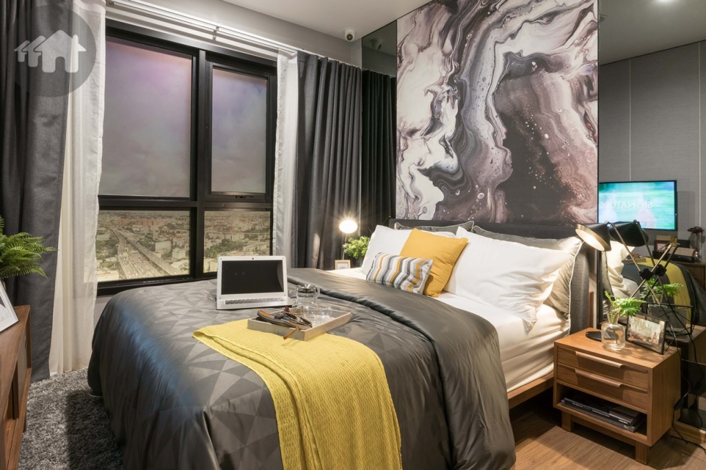 วางเตียงขนาด 5 ฟุตได้สบายๆ