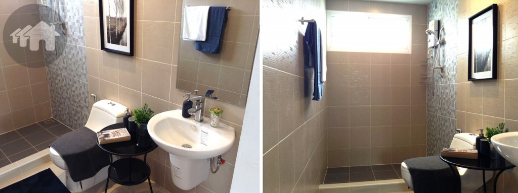 หน้าตาของห้องน้ำรวมบนชั้น 2 