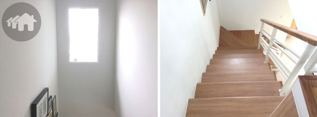 โถงทางขึ้นบันไดทำช่องแสงไว้ให้