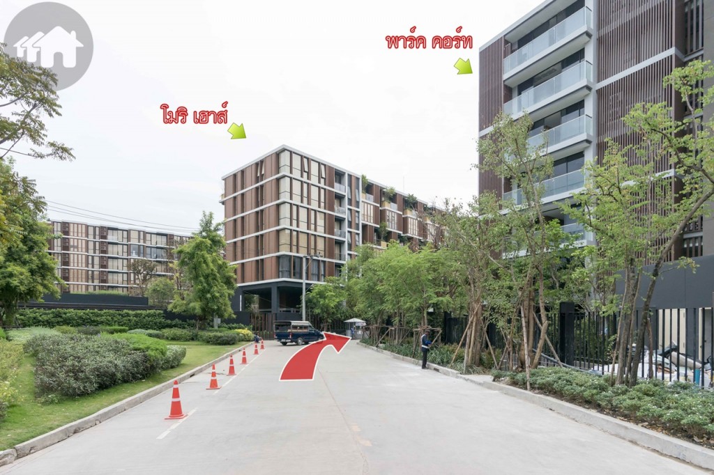 ตรงไปจะเป็นทางเข้าไปสู่โครงการคาวะ เฮาส์ (ปัจจุบันอยู่ระหว่างปรับปรุงพื้นที่จึงไม่สามารถเข้าไปถ่ายได้)