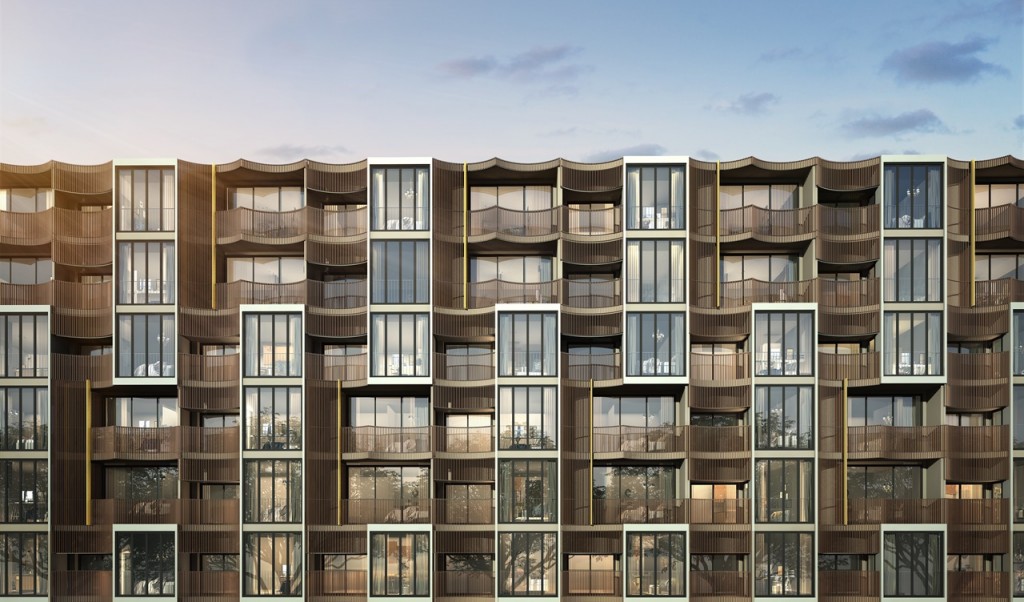 Camouflage Design การออกแบบโดยการนำเส้นโค้งของปล้องไม้ไผ่มาทำเป็นฟาซาด ทำให้เกิดแสงและเงาที่แตกต่างกันในแต่ละช่วงเวลา ทำให้ดูมีชีวิตชีวาตัดกับโค้งน้ำได้อย่างกลมกลืน