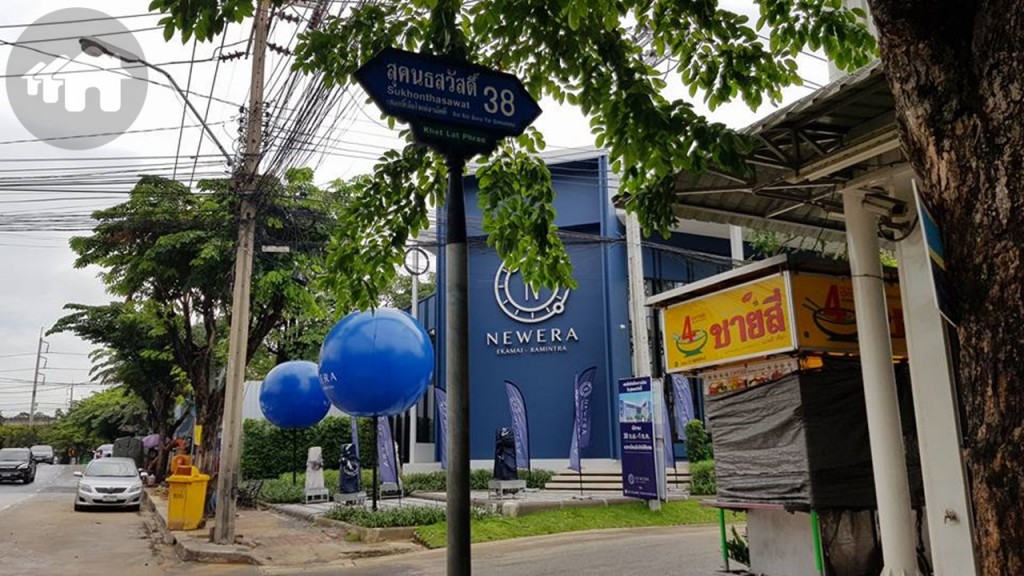 โครงการตั้งอยู่บริเวณปากซอยสุคนธสวัสดิ์ 38