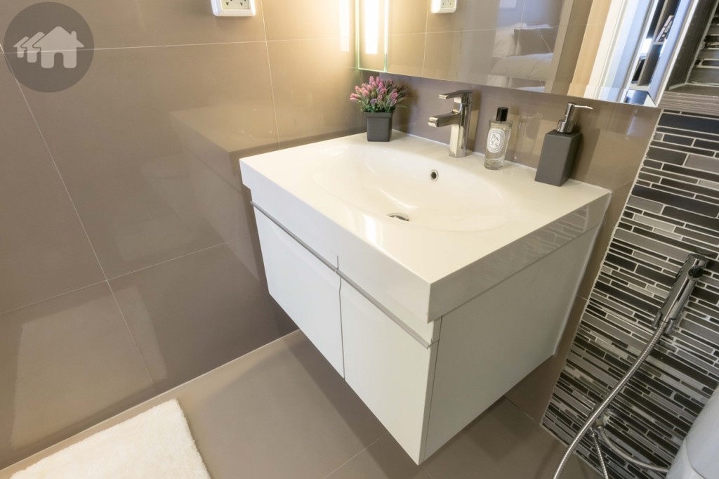 Basin with storage from Kohler