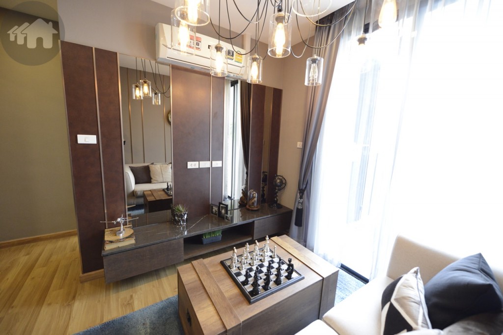 ห้องนอนสามารถวางเตียงใหญ่ขนาด King Size ได้อย่างสบาย