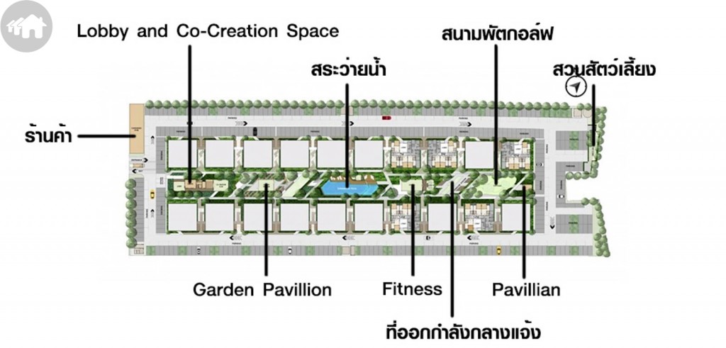 Sena Eco Town Ramindra Wongwean Intro4 Plan Fac