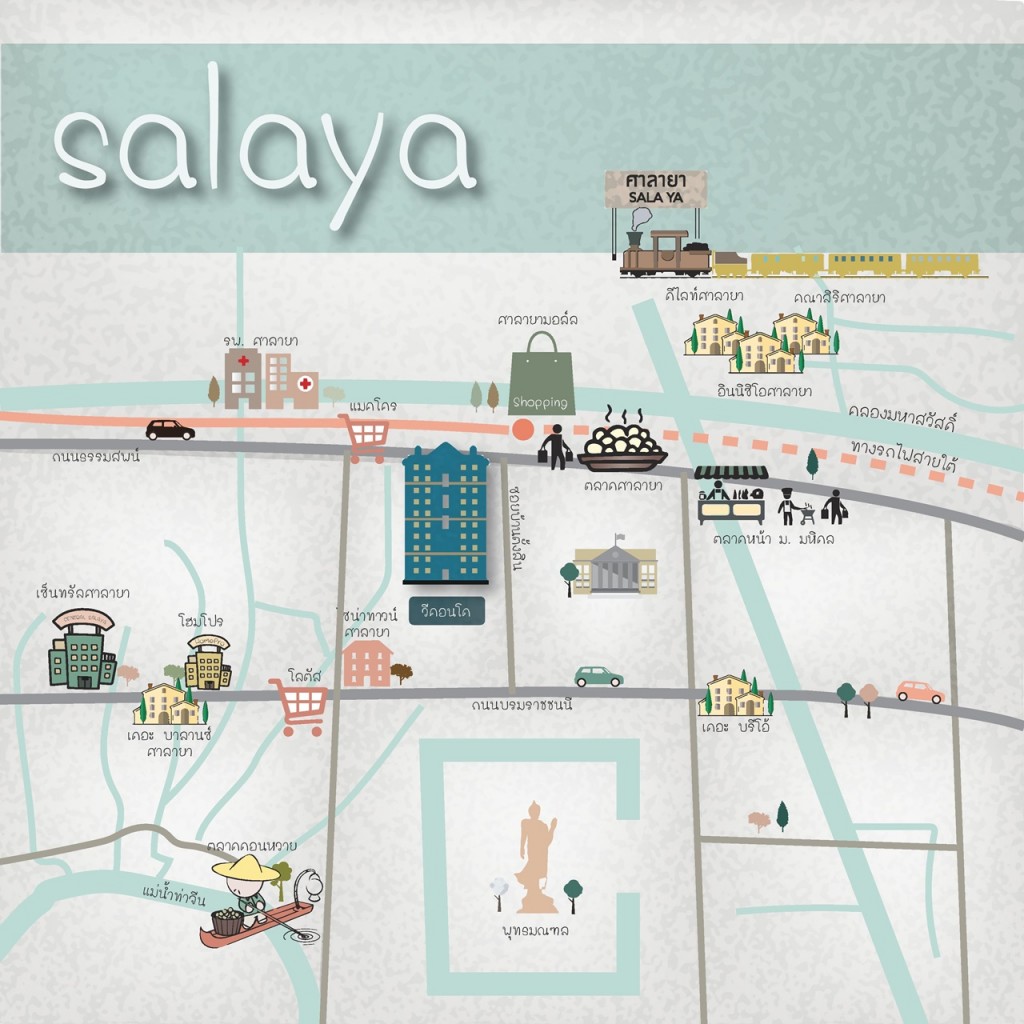 แผนที่โครงการ