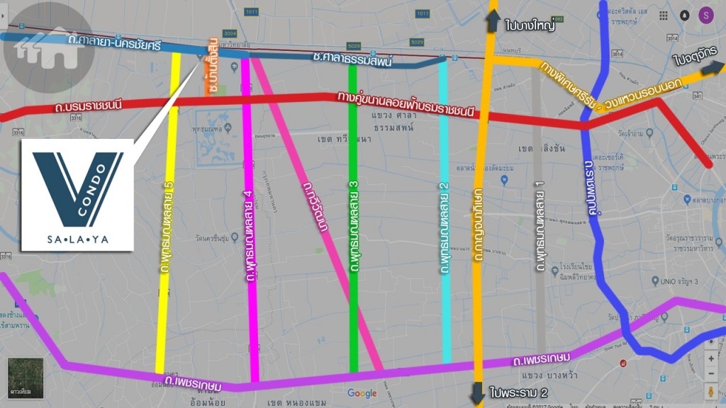 ถนนรอบโครงการ