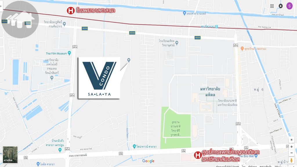 สถานพยาบาลรอบโครงการ