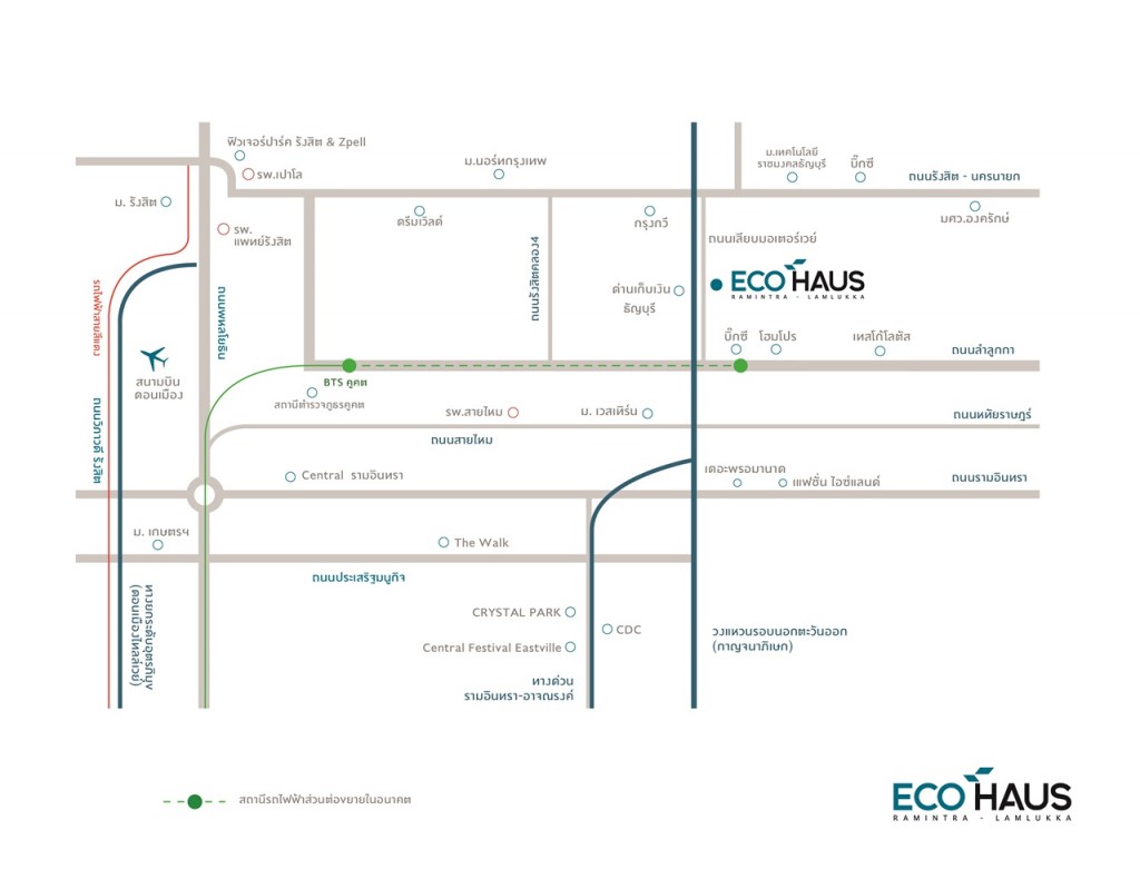 แผนที่โครงการ
