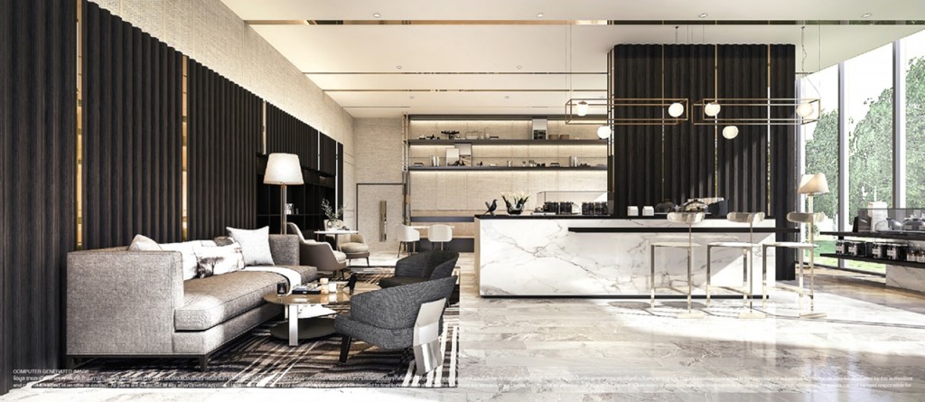 พื้นที่นั่งทำงานและพักผ่อน