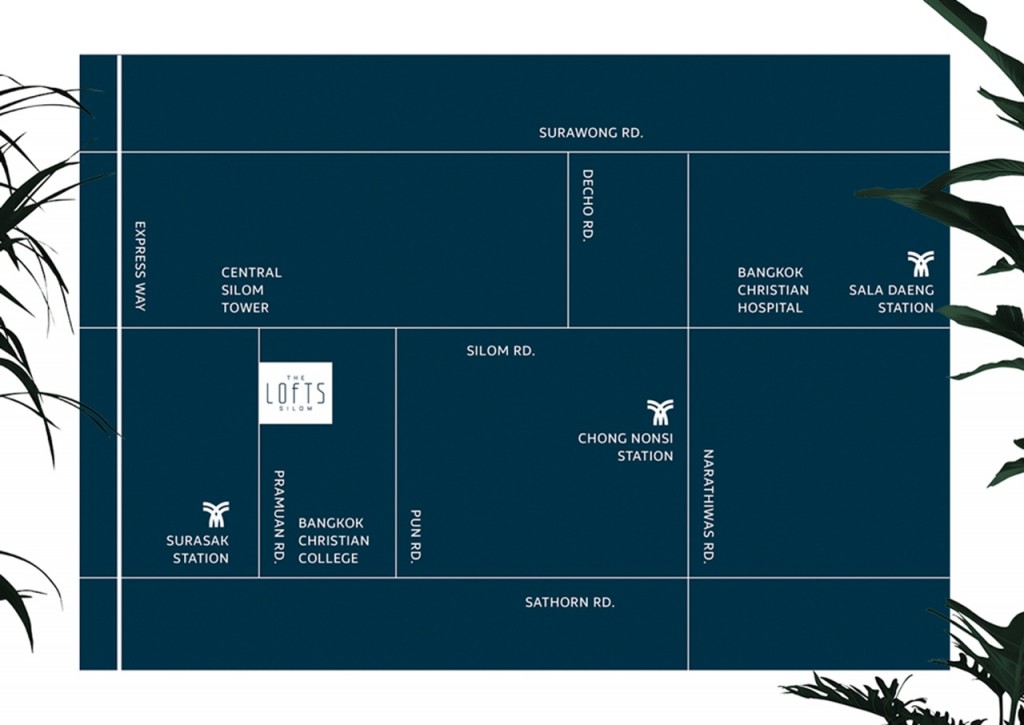 แผนที่โครงการ