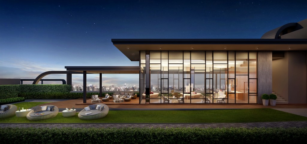 Sky lounge พื้นที่พักผ่อนหย่อนใจวิวสูงบรรยากาศชั้นดาดฟ้า สามารถชมวิวได้ 360 องศา