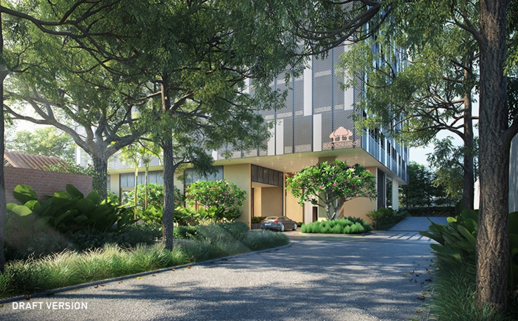 สวนสีเขียวรอบโครงการ