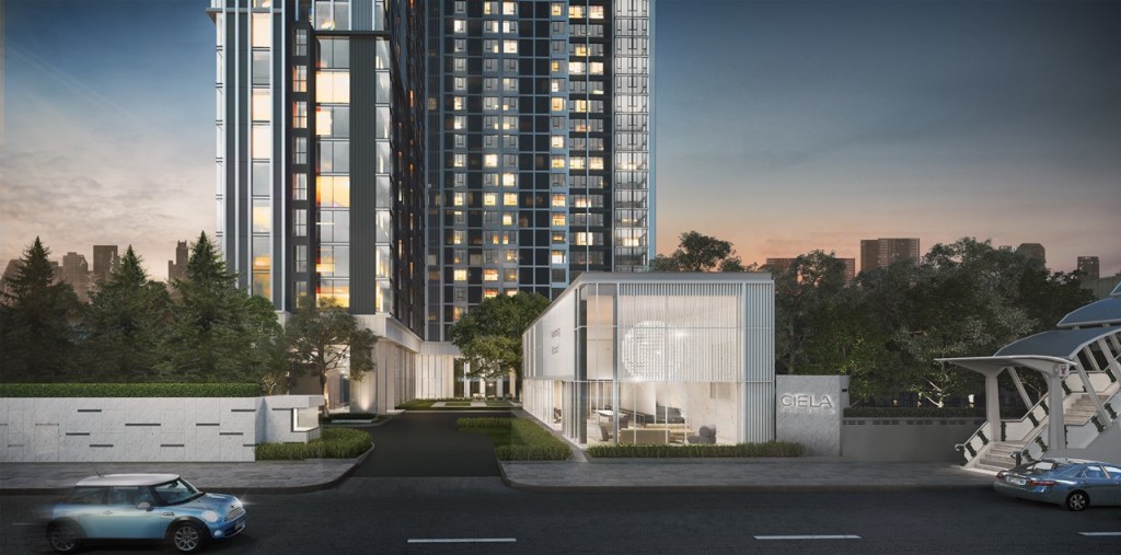 ด้านหน้าโครงการติด ถ.พหลโยธิน จะมีร้านค้า 2 ร้าน และฝั่งของล็อบบี้อีก 1 ร้าน โดยล็อบบี้เพดานสูงมีพื้นที่ถึง 400 ตารางเมตร และ Co-working space พื้นที่ 100 ตารางเมตร วิวสวนรูปตัวแอลขนาดใหญ่