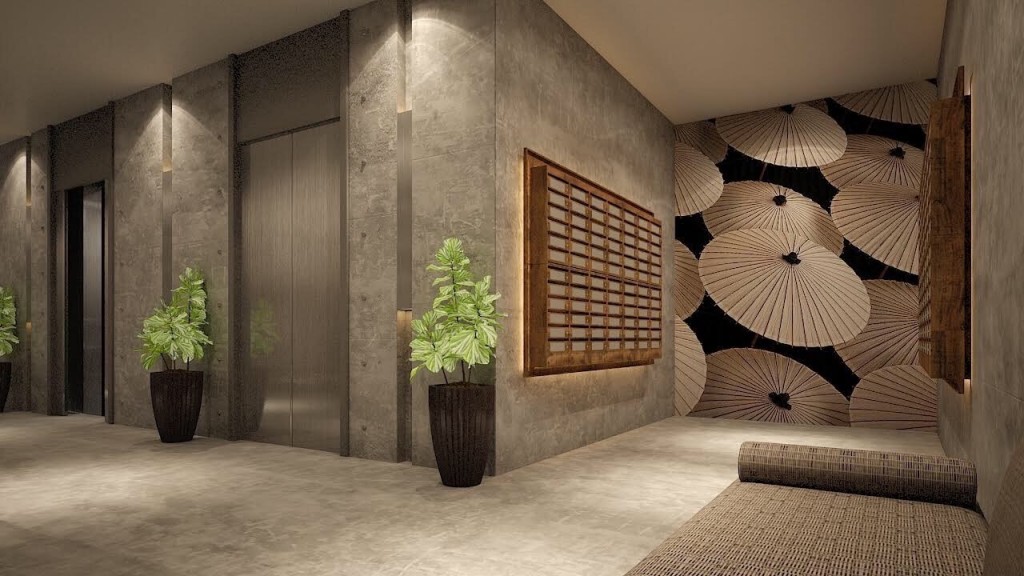 ห้องจดหมายบริเวณโถงลิฟท์