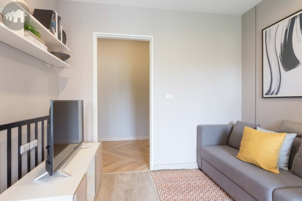 โซนหน้าห้องทางเดินกว้างประมาณ 1.40 เมตร เข้า-ออกสะดวก