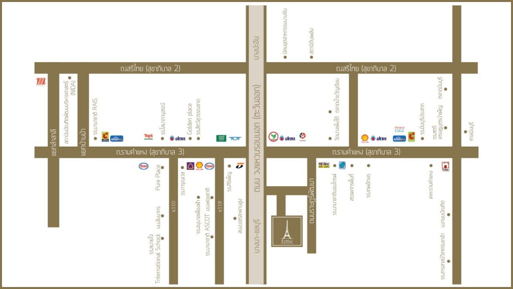 แผนที่โครงการ