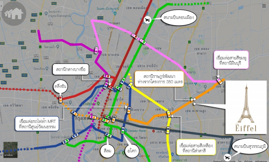 รถไฟฟ้ารอบโครงการ