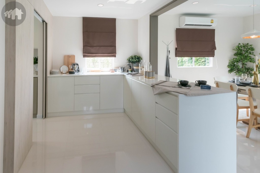 ส่วนเตรียมอาหารขนาดใหญ่ กว้าง 2.40 เมตร ยาว 2.65 เมตร