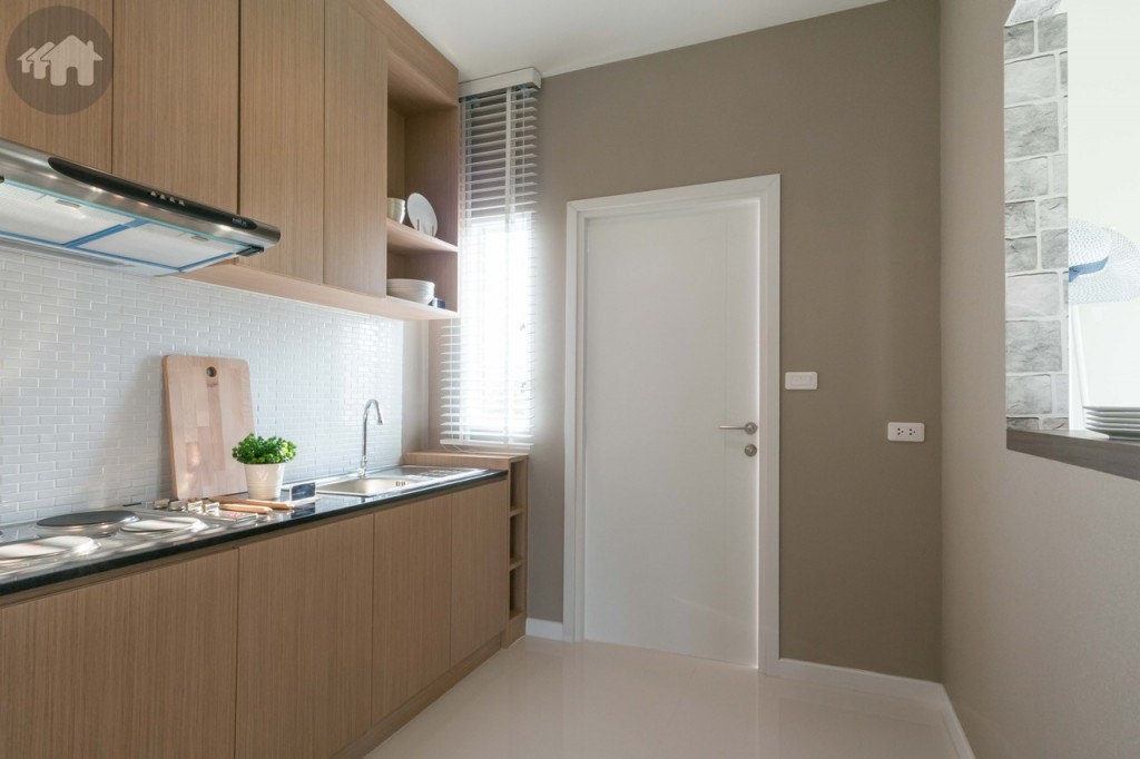 ห้องครัว กว้าง 2.30 เมตร ยาว 2.30 เมตร