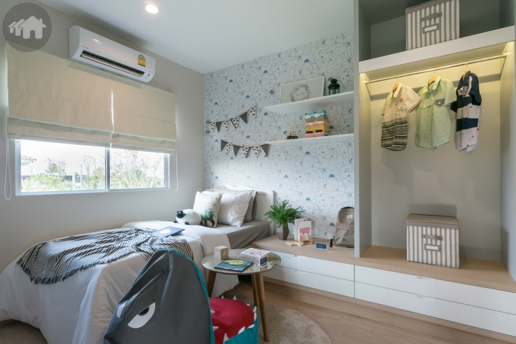 ห้องเอนกประสงค์ ตกแต่งได้หลากหลายตามความต้องการของผู้อยู่อาศัย ทั้งห้องพักผ่อนสำหรับครอบครัว และห้องนอกอีกหนึ่งห้อง