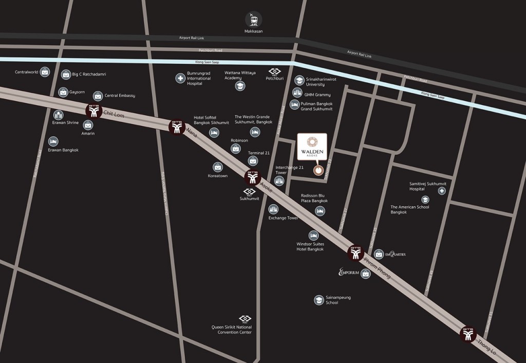 แผนที่โครงการ