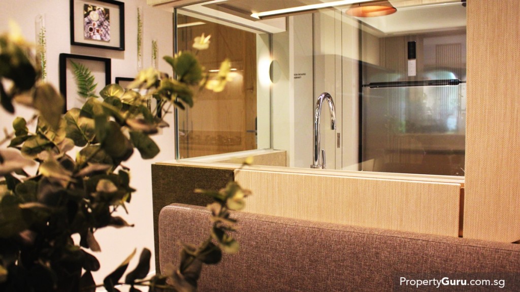 Kitchen and main door