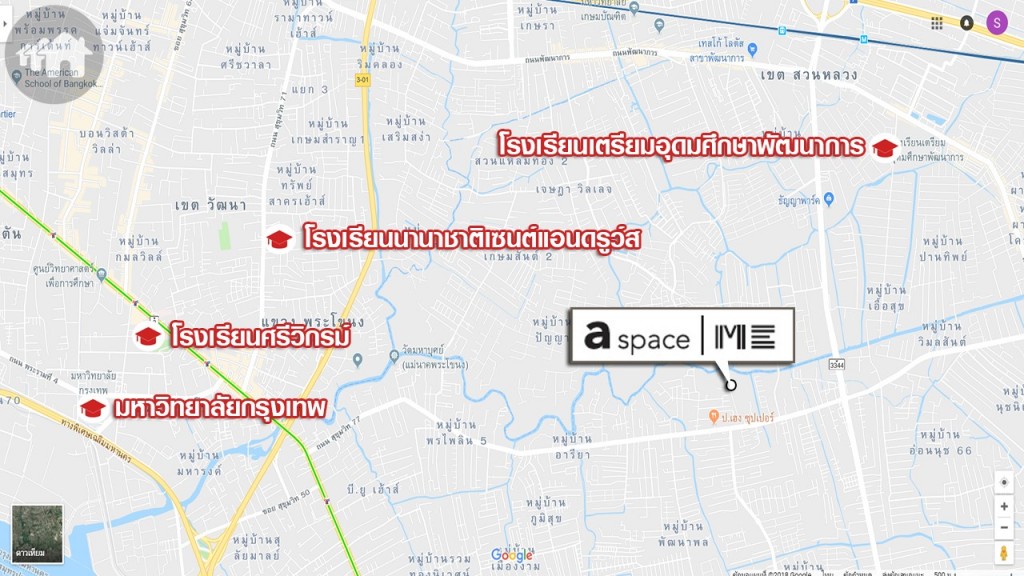 สถานศึกษารอบโครงการ