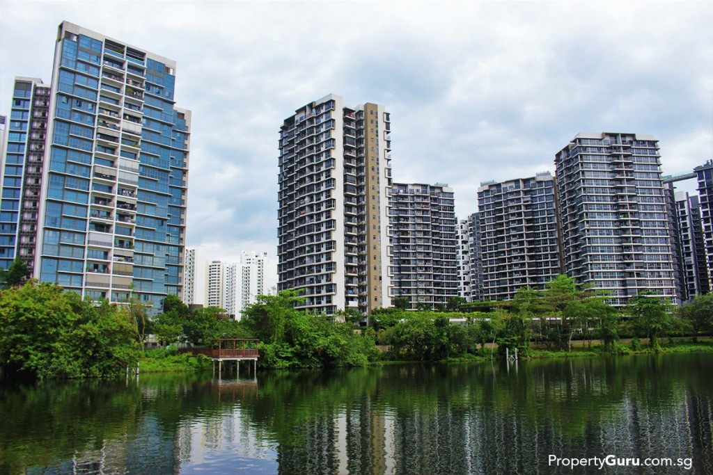 Across the reservoir