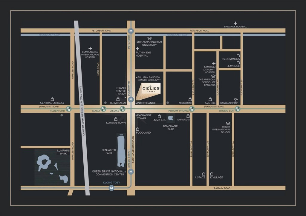 แผนที่โครงการ