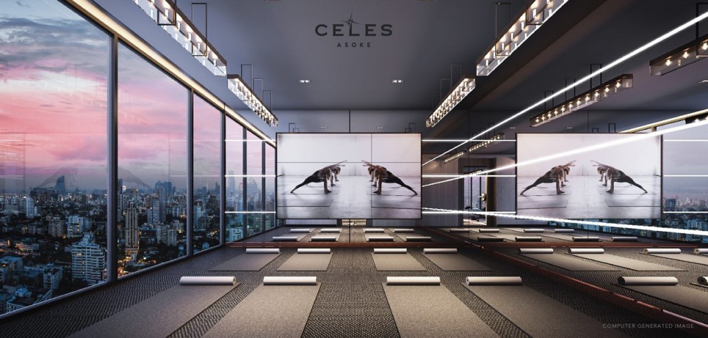 อุปกรณ์ครบครัน ทันสมัยด้วยรูปแบบ Virtual Fitness สามารถเชื่อมต่อกับโทรศัพท์มือถือได้ 