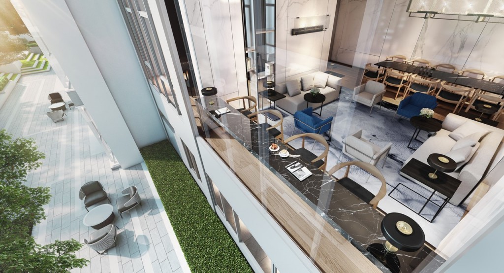 Co-working Space พื้นที่ประมาณ 86.75 ตารางเมตร ที่มีสัดส่วนลงตัวกว่าเดิม พร้อมเพิ่มห้อง Private Room เพื่อความเป็นส่วนตัวสำหรับการนัดพบปะหรือนัดประชุมสำคัญ