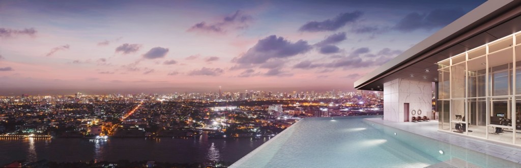 Sky Fitness พื้นที่ประมาณ 124.5 ตารางเมตร และ Infinity Edge Swimming Pool สระว่ายน้ำขนาดใหญ่ 5.7x20 เมตร ลึก 1.20 เมตร พร้อมสระเด็ก ขนาด 3.5x3 เมตร ลึก 30 เซนติเมตร ที่ออกแบบให้รู้สึกว่าขอบสระไม่มีอะไรมาขวางกั้นกับ Panorama View ทำให้เกิดความสวยงามแบบไร้ขอบเขต