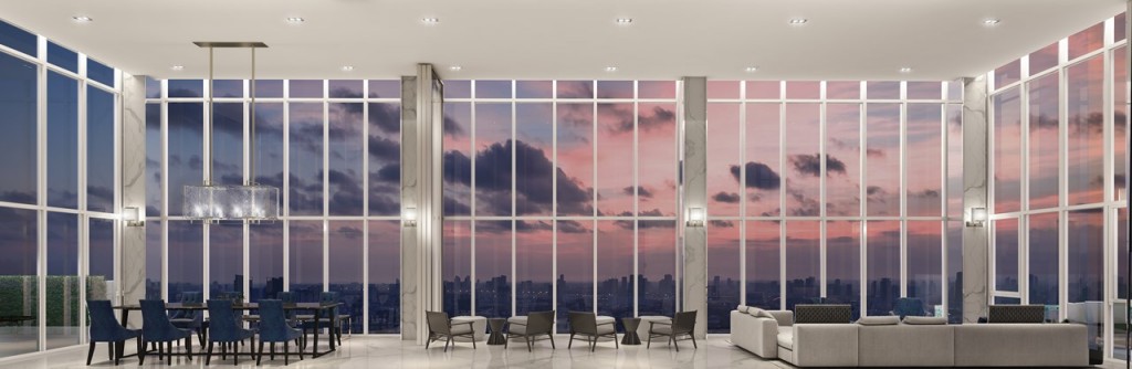 Sky Lounge พื้นที่นั่งพักผ่อนชมวิวแม่น้ำเจ้าพระยา