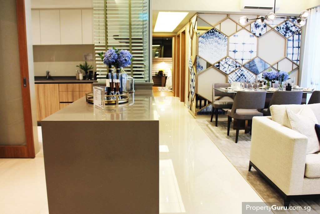 Rivercove 4-room kitchen island