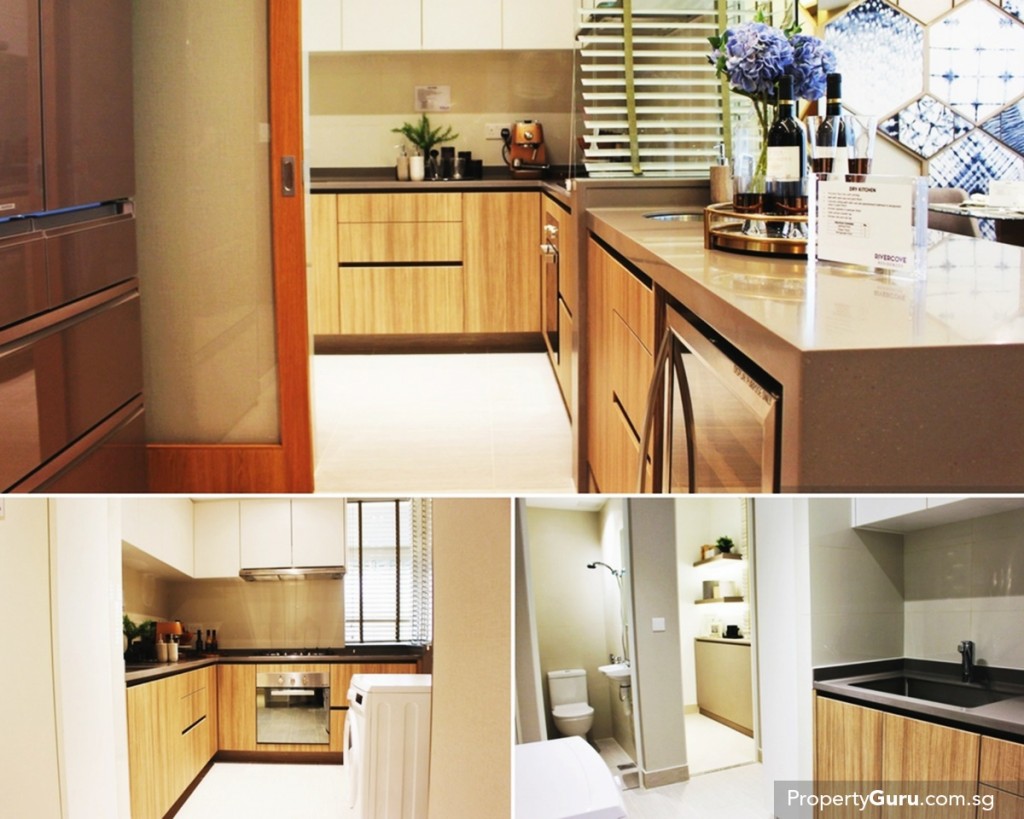 Rivercove 4-room wet kitchen