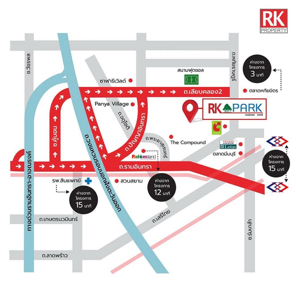 แผนที่โครงการ 