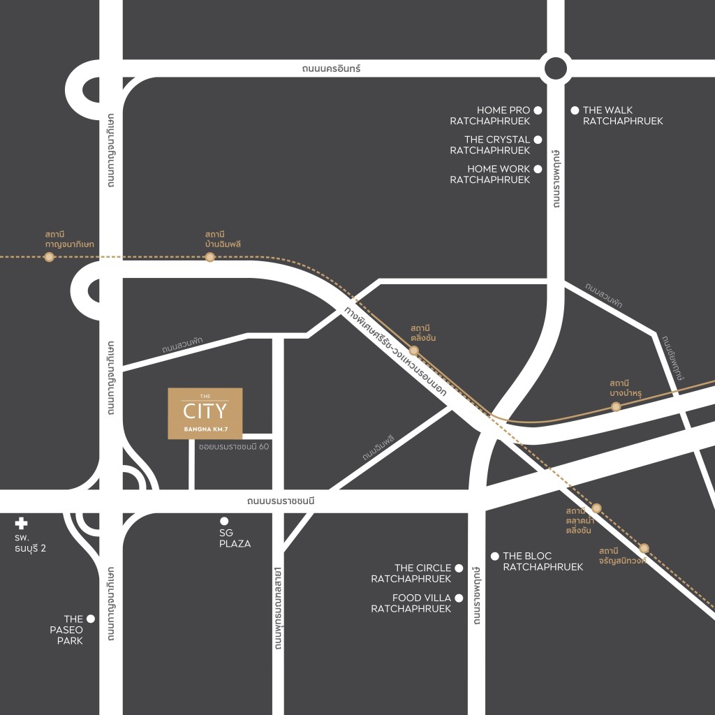 แผนที่โครงการ
