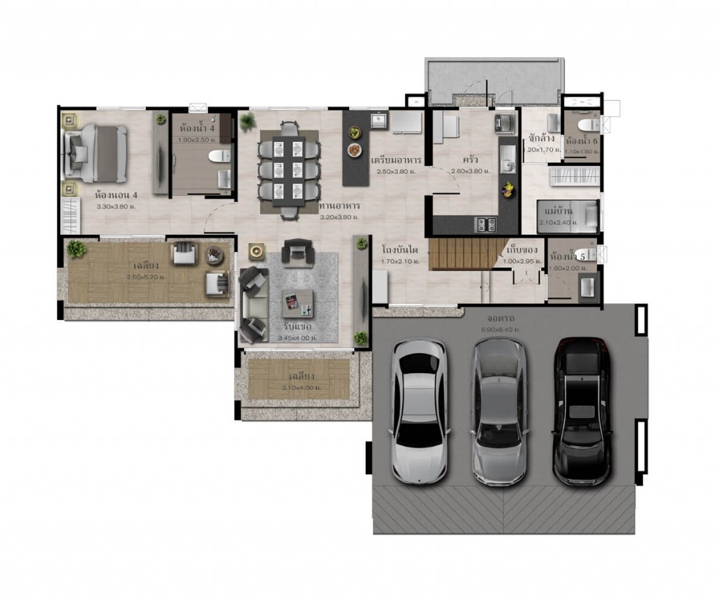 Ariara Burasiri-Pattanakarn_M299-Floor-Plan-1F