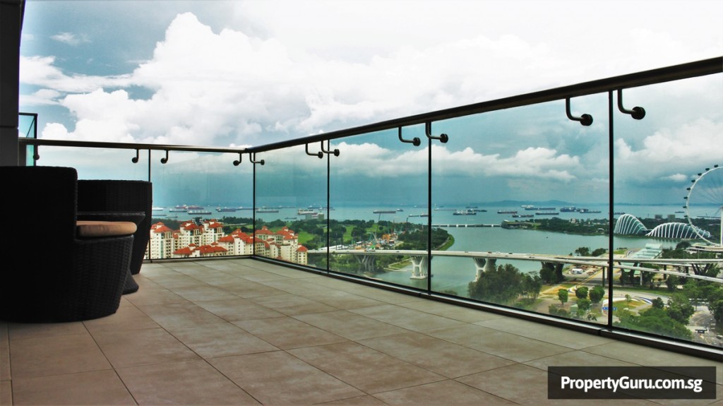 Photo of view from balcony