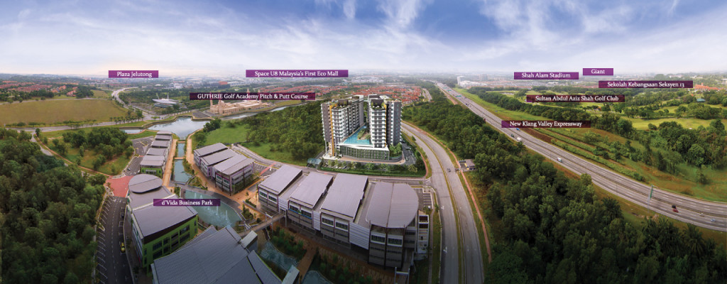 Renai Jelutong Residences Location Map 2