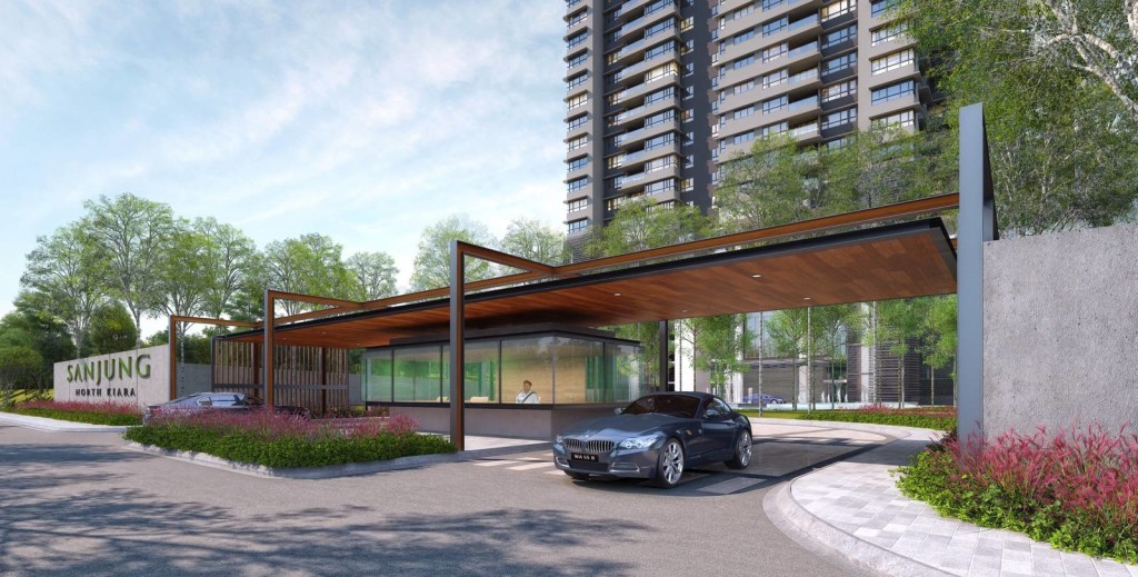 Sanjung Residence, Segambut Grand Entrance