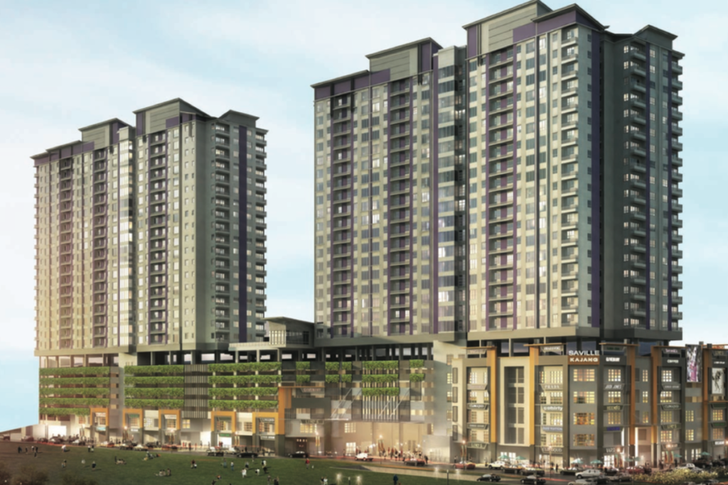 Saville @ Kajang External Facade