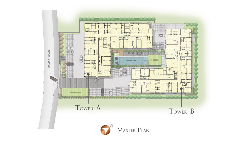 10 Supalai Prime Rama 9 Master Plan