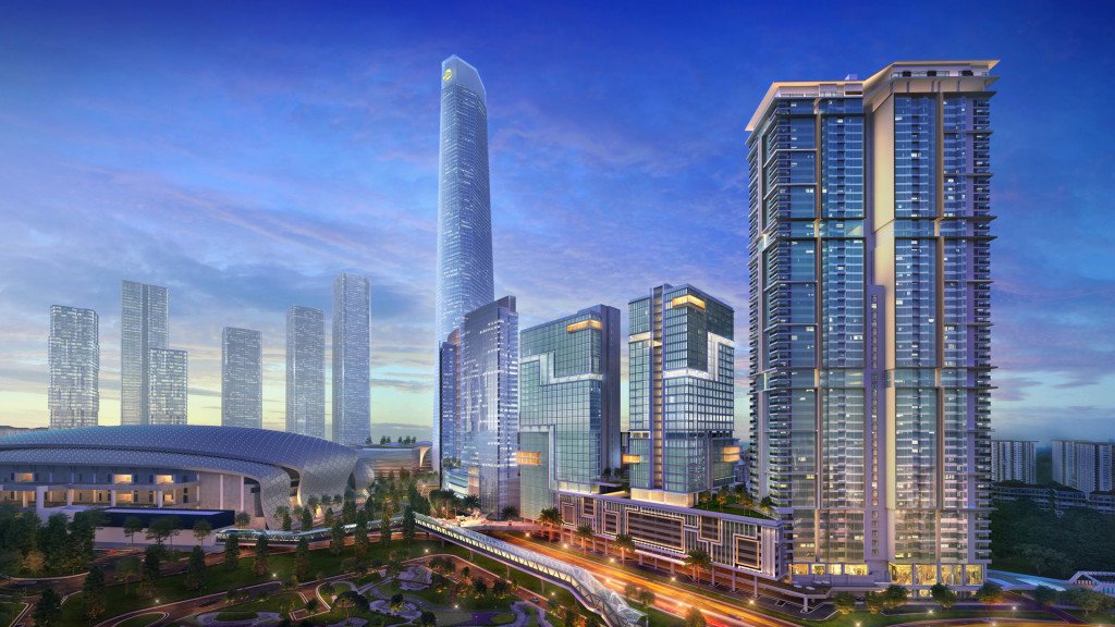 MET 1 Residences @ KL Metropolis, Mont Kiara External Facade