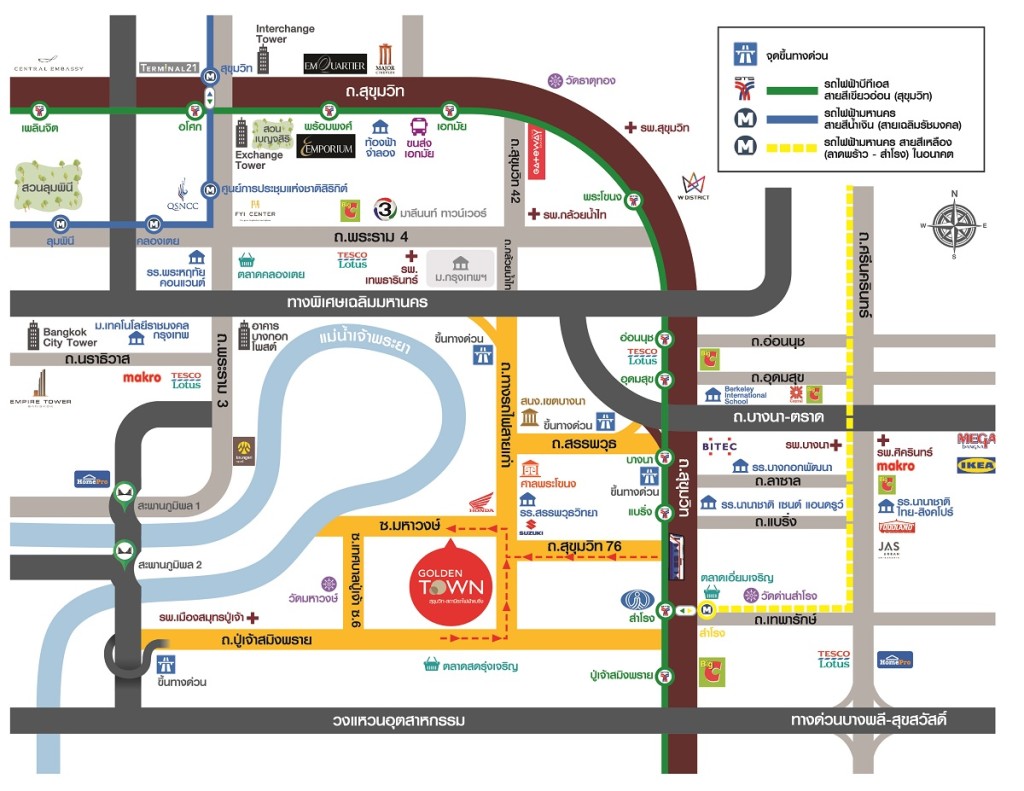 golden_town_sukhumvit_bearing_bts_station_17