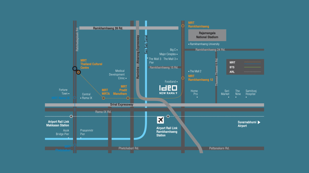 Ideo New Rama 9 - Map-01