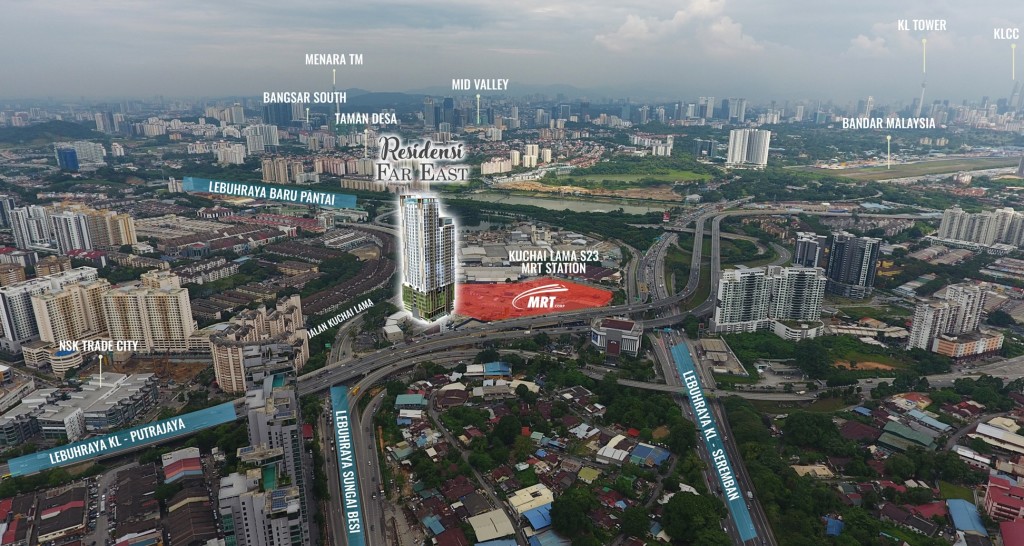 Residensi-Far-East-Location-Map