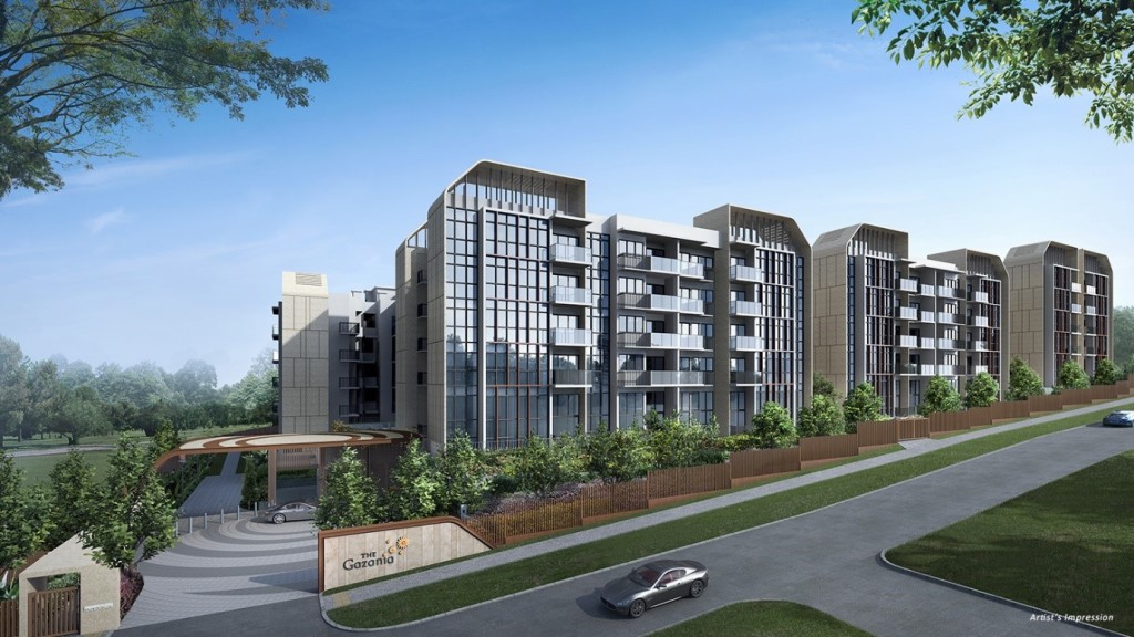 Artist's impression of The Gazania.